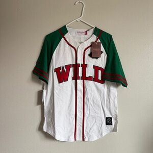 Minnesota Wild Shirt - Mitchell and Ness - Size S - NWT